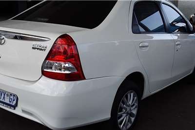  2018 Toyota Etios sedan ETIOS 1.5 Xs/SPRINT