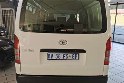  2012 Toyota Quantum Quantum 2.7 panel van