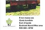 Carts and wagons 8ton Massa Wagon Agricultural trailers