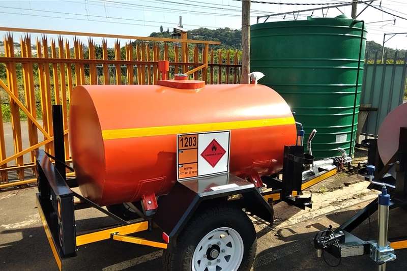 Fuel bowsers 1000 Litre High Grade Mild Steel Diesel Bowser KZN Agricultural trailers