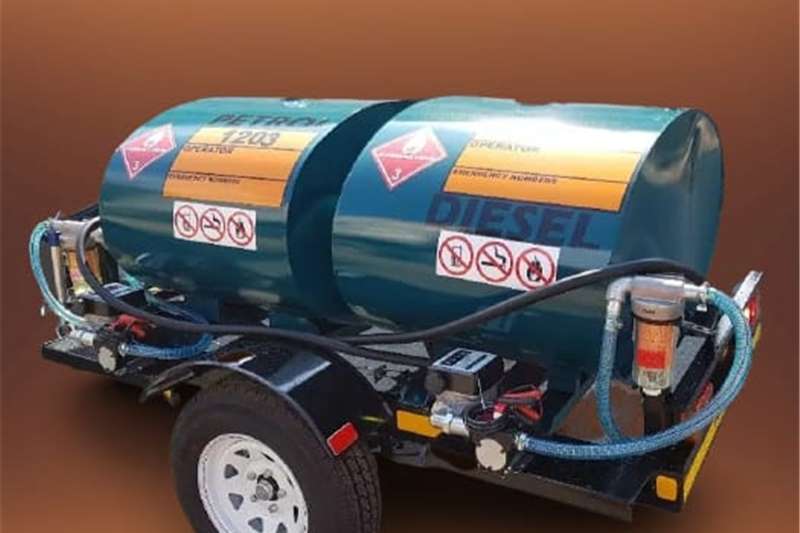Fuel bowsers 500 LITER DIESEL BOWSER TRAILER Agricultural trailers
