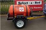 Fuel bowsers 500 Litre Heavy Duty Plastic Diesel Bowser KZN 202 Agricultural trailers
