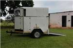 Livestock trailers Small single berth horsebox for sale Agricultural trailers