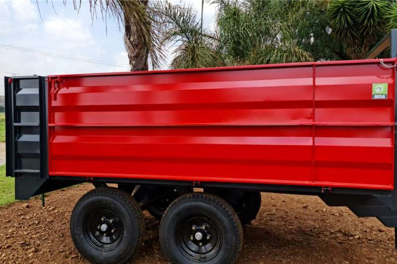 Tipper trailers New 6 ton double axle tipper trailers Agricultural trailers