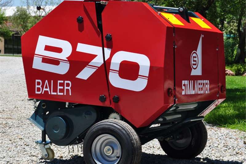 S2336 Red Staalmeester B70 Mini Round Baler New Im Round balers Haymaking and silage for sale in