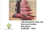 Liquid fertilisers 12ry Geringhoff Mielie Tafel Horticulture & crop management