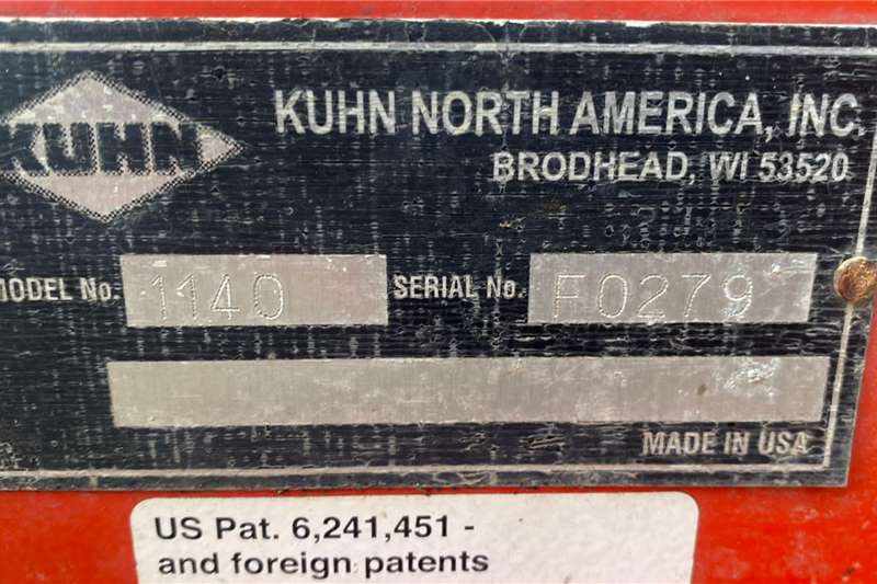 Kuhn Slurry and manure spreaders Kuhn Pro Spread 1140 Spreaders