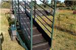 Livestock crushes and equipment Mobile cattle, sheep and pig loading ramp. Livestock handling equipment