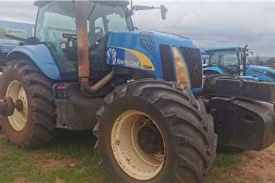 New Holland  TG285 double rear tyres, with trimble auto steer
