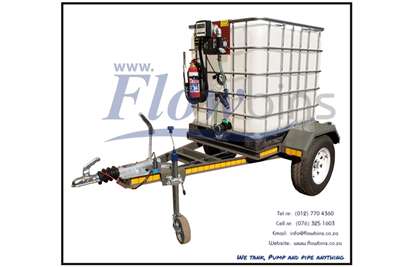 Other Fuel bowsers NEW 1000Lt  Flowbin Diesel / Paraffin Trailer Agricultural trailers