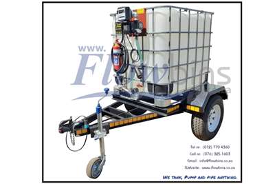 Other Fuel bowsers NEW 1000Lt  Flowbin Diesel / Paraffin Trailer Agricultural trailers