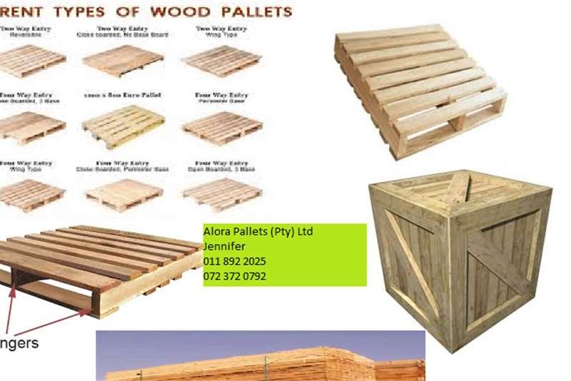 Pallets ALora Pallets (Pty) Ltd Packhouse equipment