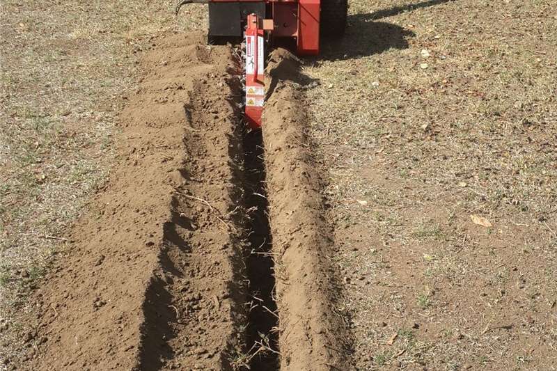 Semi integral planters Mini Trencher Planting and seeding equipment