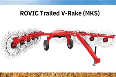 ROVIC Trailed V-Rake