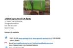 Mounted sprayers 1000Lt Agricultural Lift Spray Spraying equipment