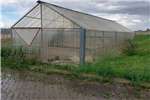 Greenhouses Hot house, Estimated 14m x 5.5m Structures and dams