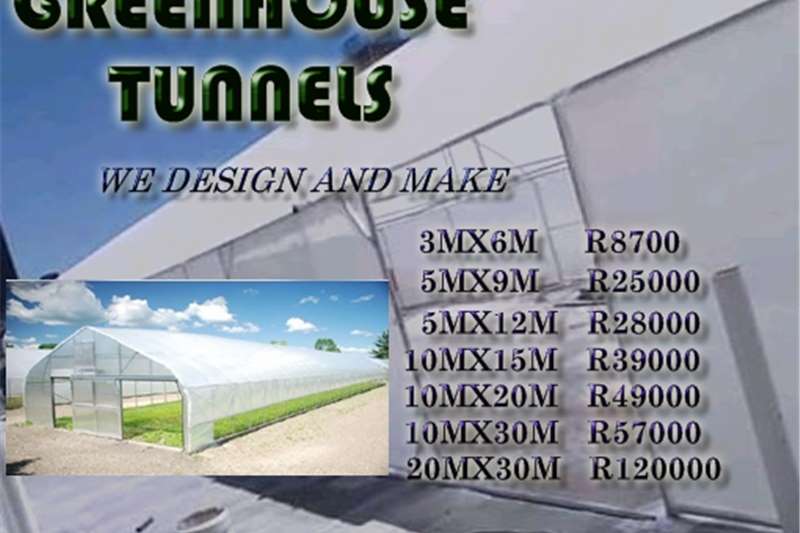 Livestock housing  We manufacture, design and repair greenhouse tunne Structures and dams