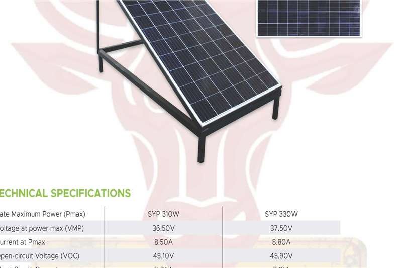 Solar solutions 310 330W Polycrystalline Solar Panel Technology and power
