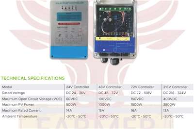 Solar solutions MPPT Function Pump Controller Technology and power