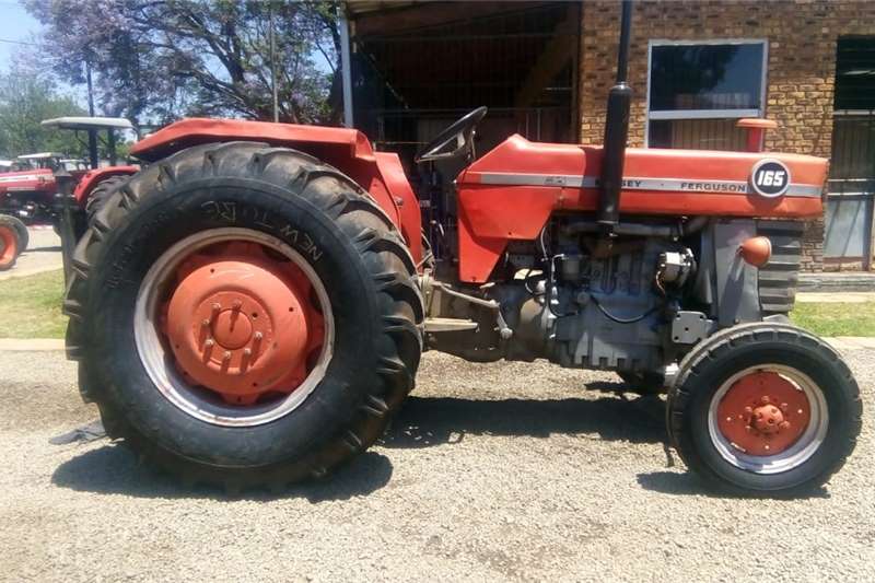 Red Massey Ferguson Mf 165 45kw 60hp 2x4 Pre Ow 2wd Tractors Tractors For Sale In Gauteng R 78 000 On Agrimag