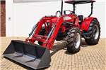4WD tractors Mahindra 4WD Tractor 7590 with Front End Loader at Tractors