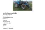Utility tractors Landini Powermodial 115 Tractors