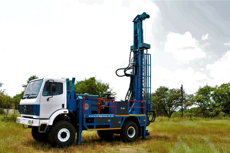 Truck Mounted Drill Rig Diagram