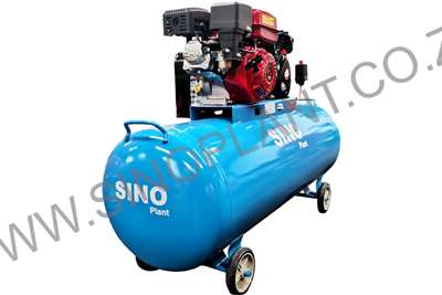 2022 Sino Plant  Compressor Petrol 220 Liter Tank