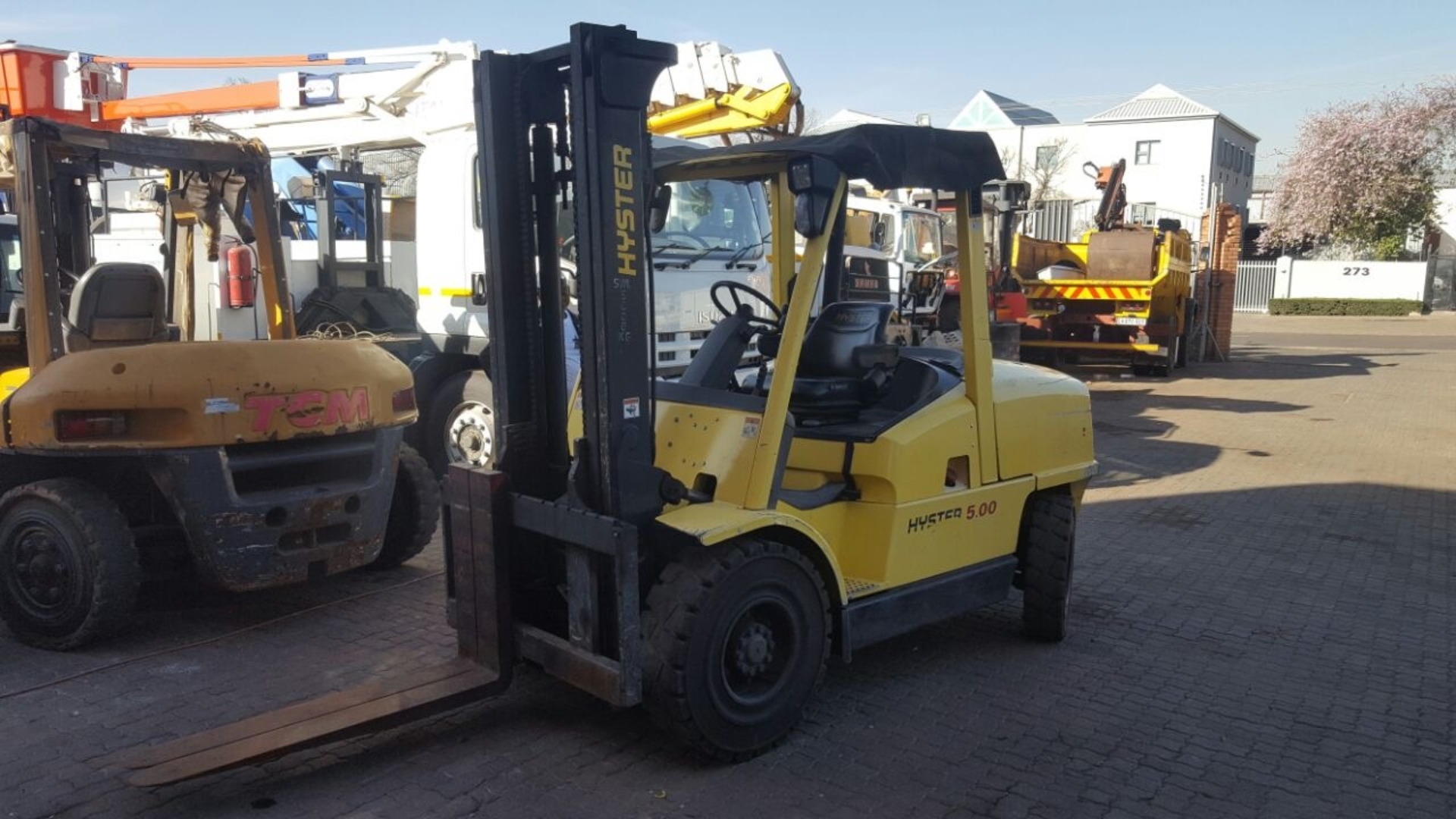 2005 Hyster 5 Ton Hyster Diesel Forklift Forklifts Machinery For Sale In Gauteng R 265 000 On Truck Trailer