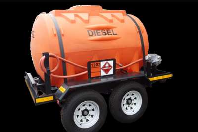 Custom 2500 Litre Plastic Diesel Bowser KZN Diesel bowser trailer