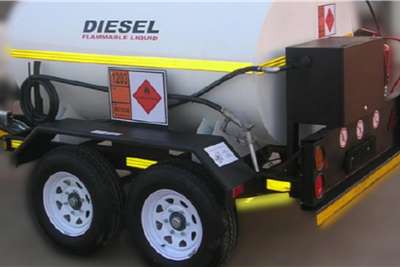 Custom 3000 Litre Mild Steel Diesel Bowser KZN Diesel bowser trailer