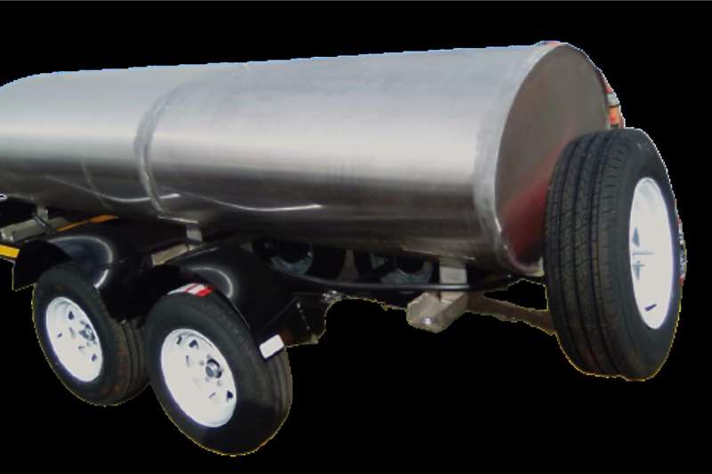 Custom 2000 Litre Stainless Steel Bowser FOR PETROL KZN Trailers