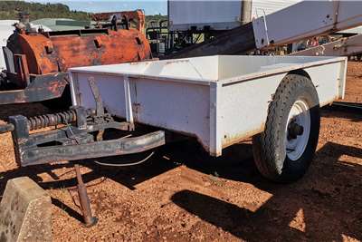 Custom single axle fixed low sides Trailers