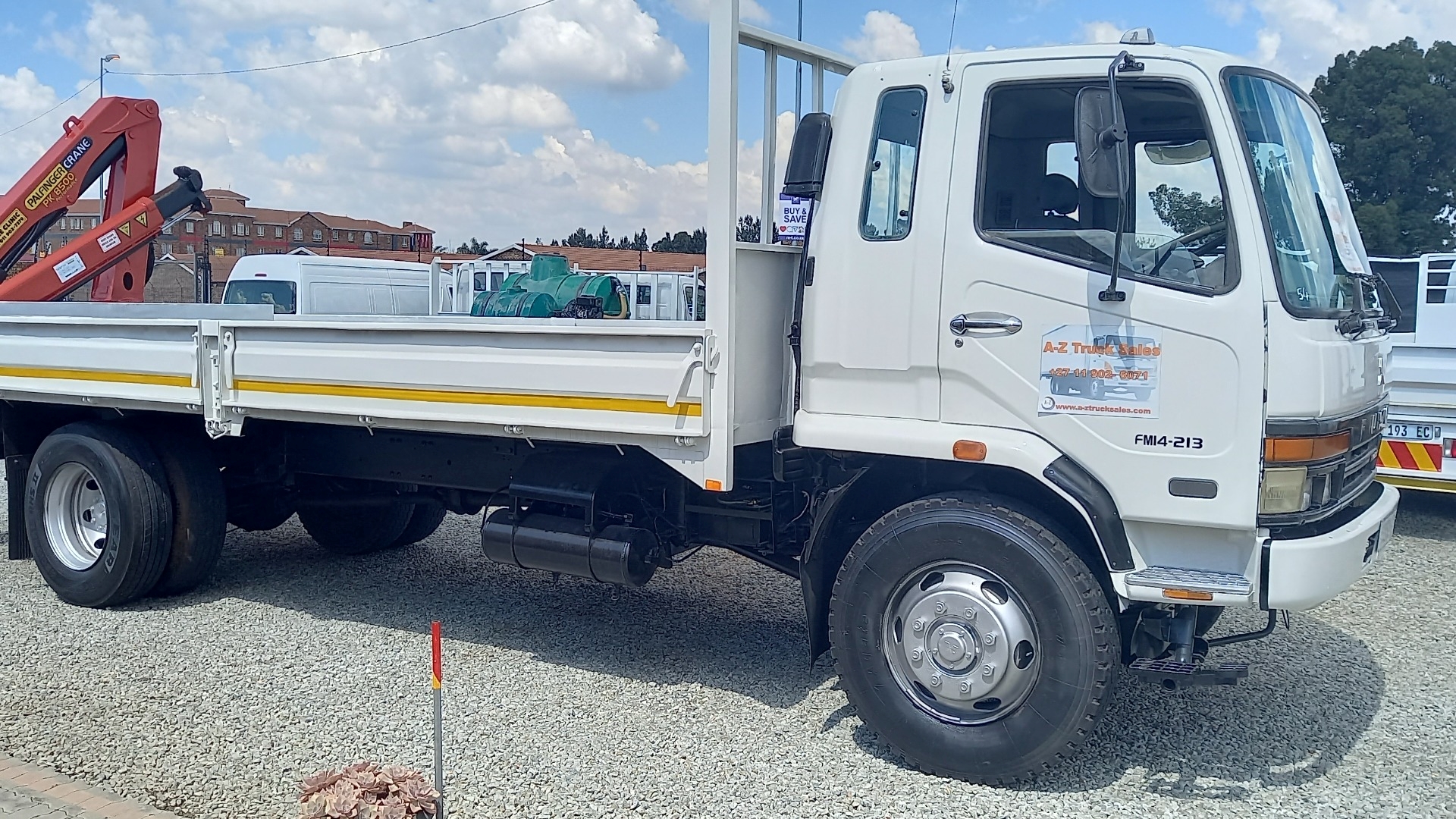 2009 Fuso 14 213 8 TON Crane trucks for sale Gauteng | R 485,000 on Agrimag