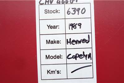 1989 Hendred  18 CUB HENRED COPELYN CHV466GP