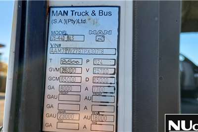 MAN MAN TGS26.440 6X4 HORSE Truck
