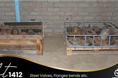Steel Valves, Flanges Bends, etc