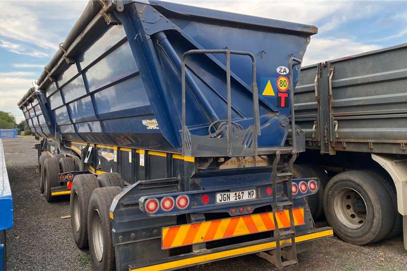Trailord Side tipper 45 cub + lifting axles Trailers